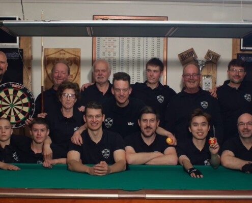 Mitglieder Billard- und Dartverein Pool-Dragons Garmisch-Partenkirchen e.V. nach der Saision 2024 / 2025