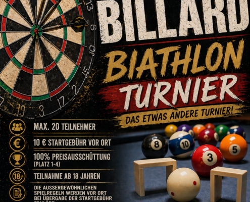 Dart & Billard Turnier 2026